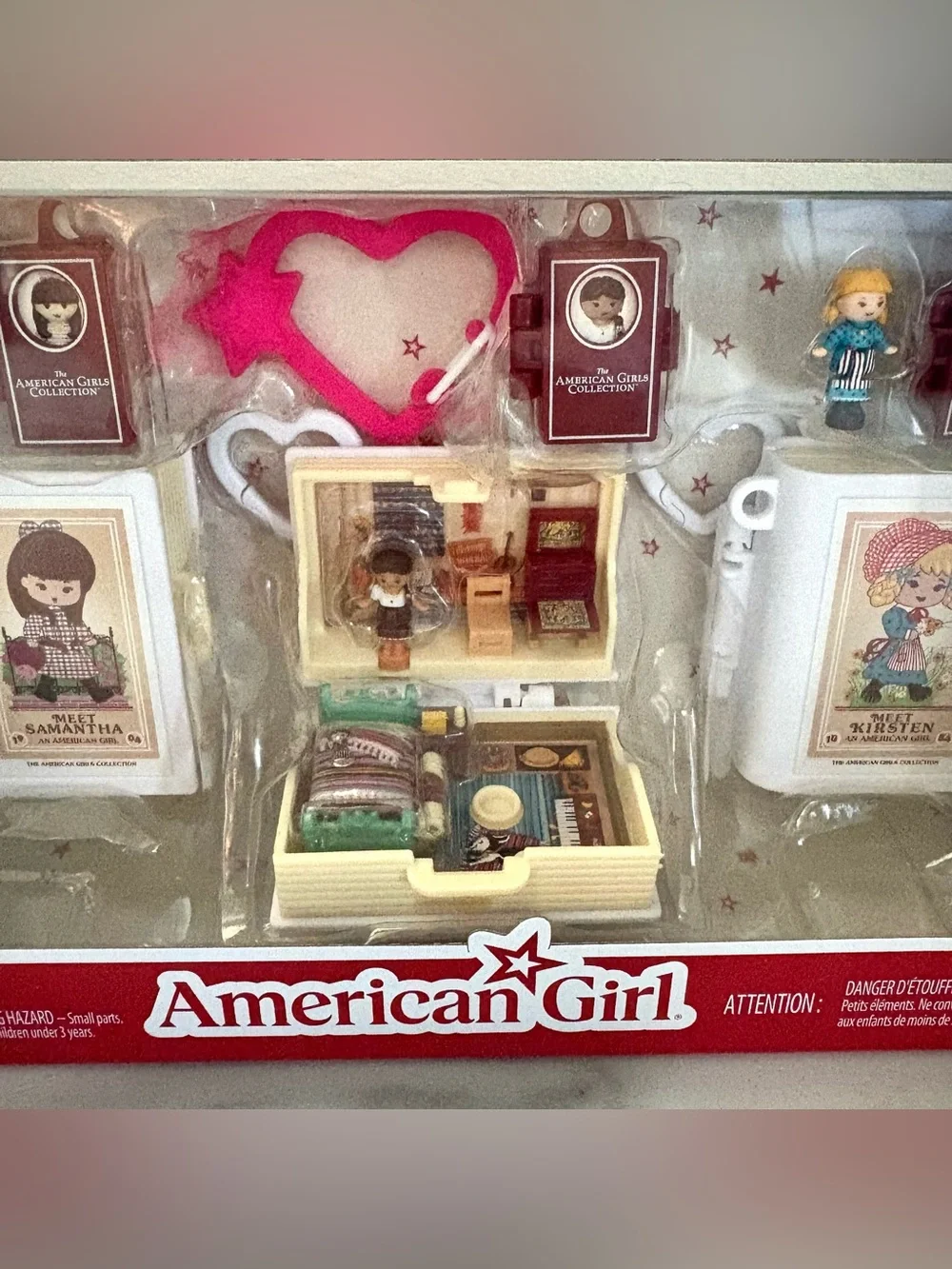 American Girl Polly Pocket Collector Playset - Samantha Josefina Kirsten